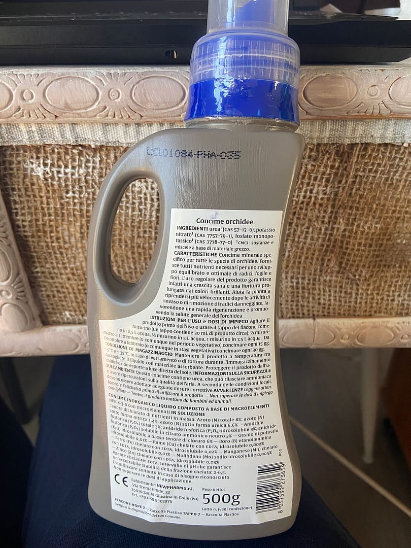 Concime specifico per tutti i tipi di orchidee Newpharm - immagine 3